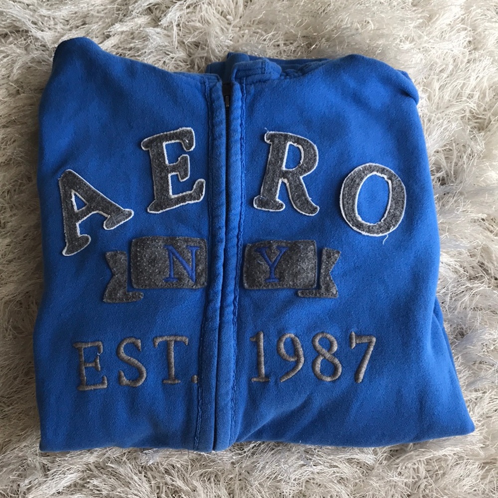 Aeropostale Zip Up Sweatshirt